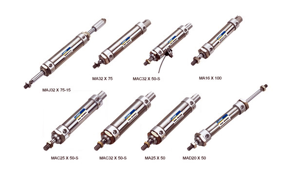 MA stainless steel micro cylinder ISO6432