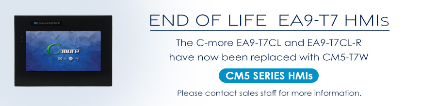 EA9-T7 HMI End of Life